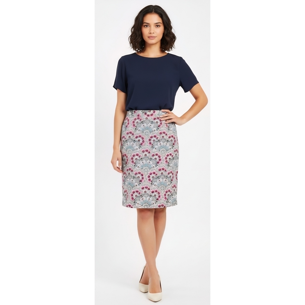 Van Heusen Floral Paisley Pencil Skirt